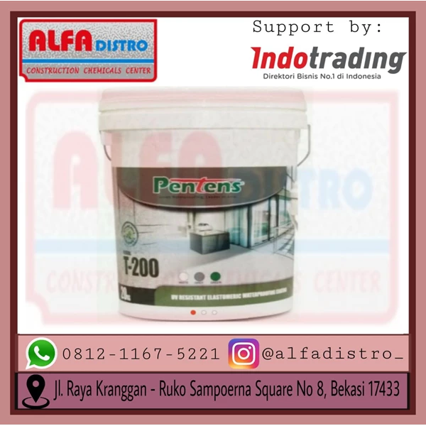 Pentens T 200 Bahan Waterproofing Waterbased PU